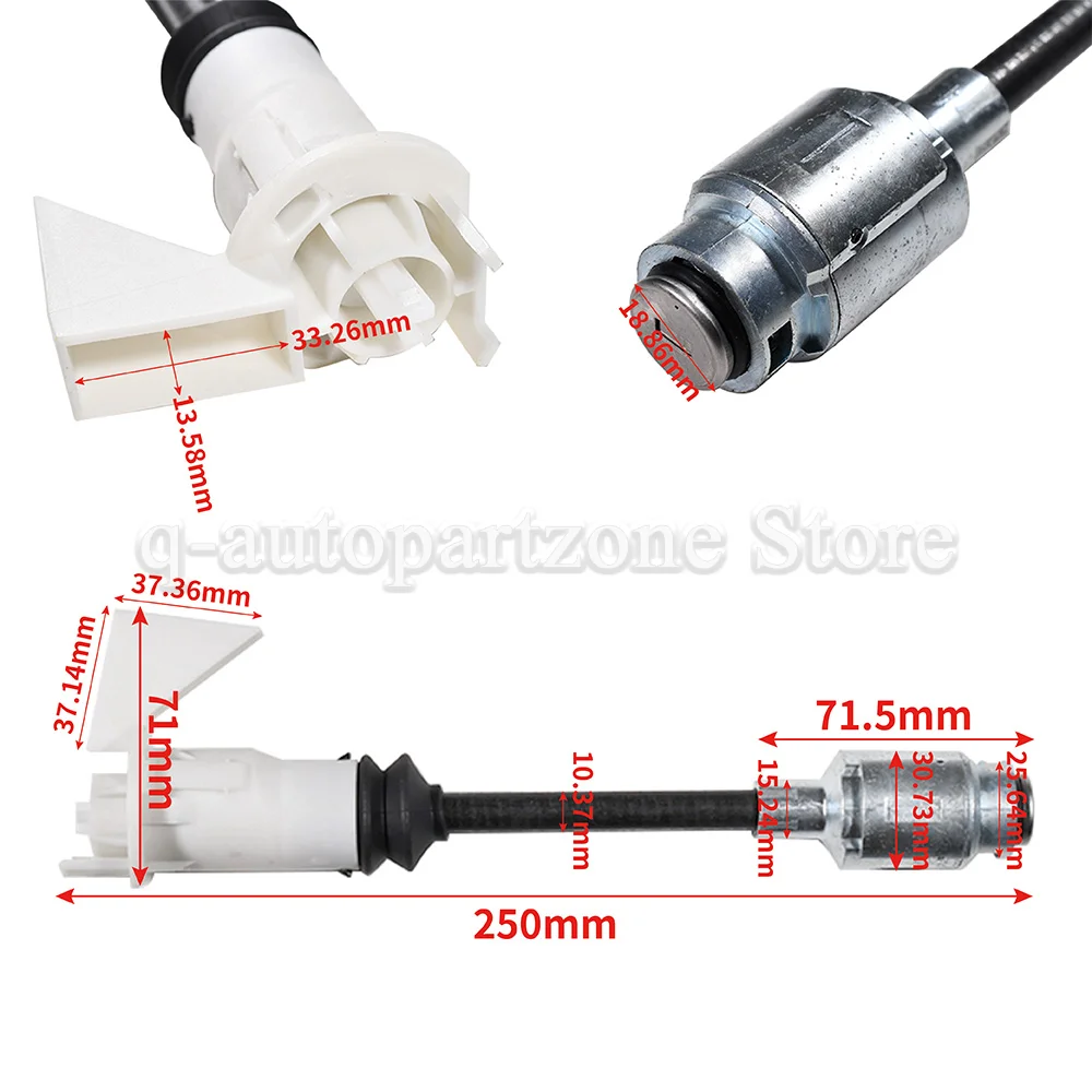Juego de reparación de pestillo de liberación de capó d - imagen 5