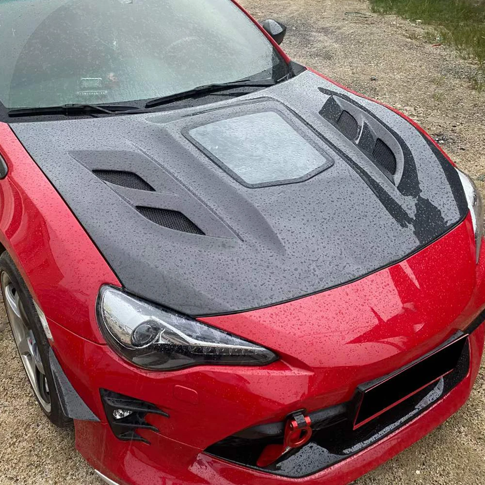 Capó de fibra de carbono para Toyota GT86 – ajuste de fábrica - imagen 4