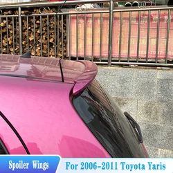 Alerón trasero de techo Toyota Yaris 2006-2011 ABS negro