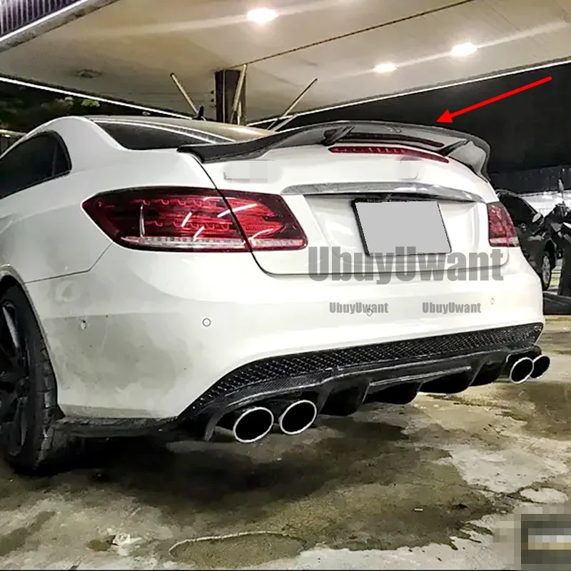 Alerón de maletero fibra de carbono para Mercedes Clase E Coupé W207 - imagen 3