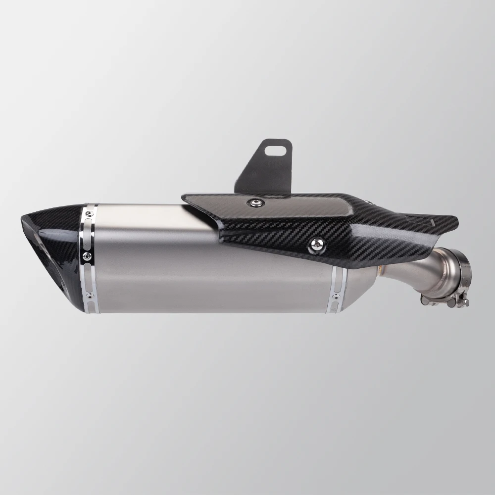 Silenciador escape carbono DB Killer rendimiento – Moto Kawasaki ZX4R ZX4RR 470mm - imagen 2