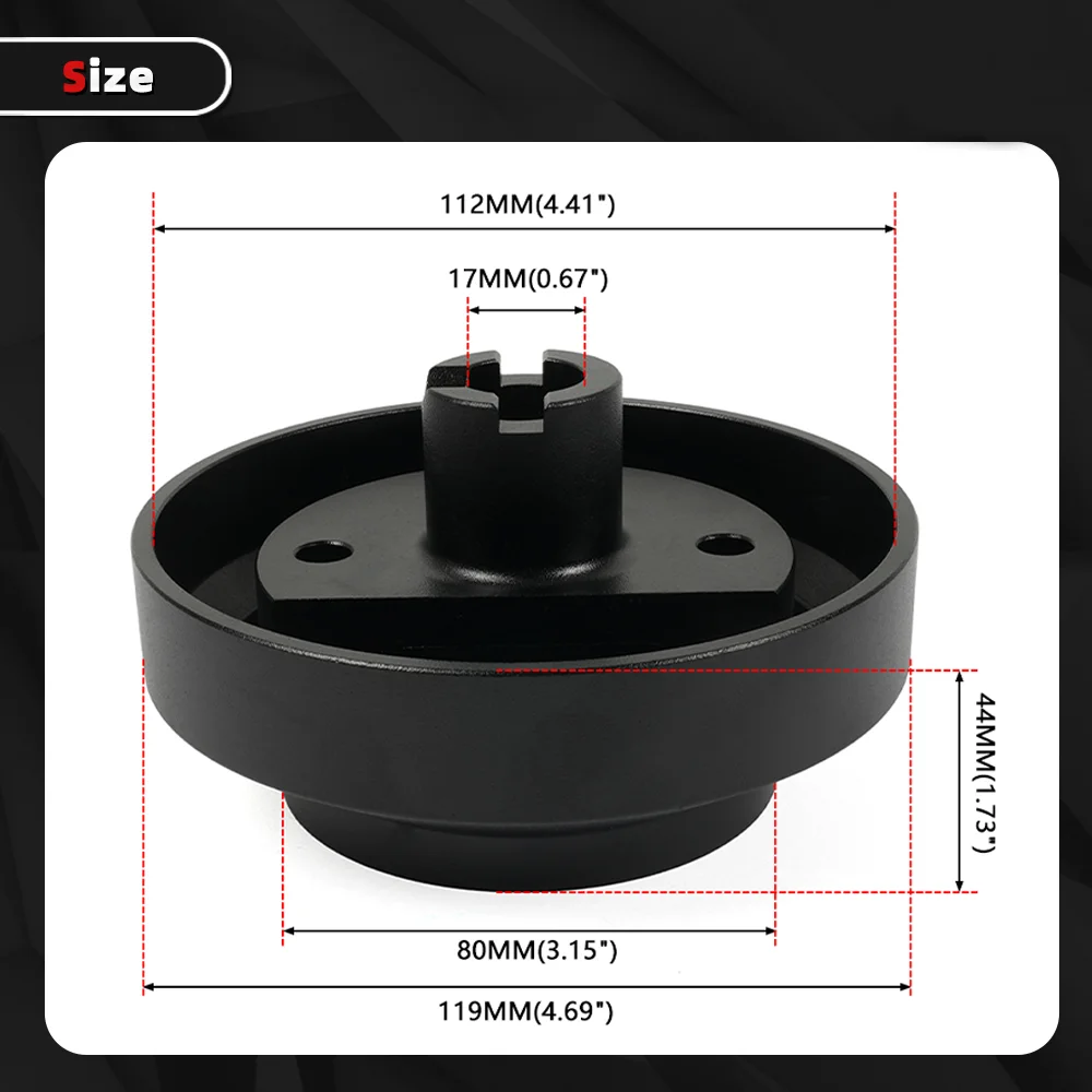 Adaptador cubo corto 131H 6 pernos para Acura TL RL 1997-2008 - imagen 3