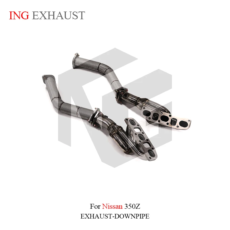 Tubo de drenaje secundario del colector ING para Nissan 350Z 3.5l V6 VQ35 tubo de rama de cabezal tubo convertidor de bajante de potencia del motor - imagen 2