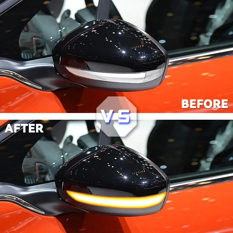 Intermitentes LED dinámicas espejo lateral Peugeot 208 2008 2013-2020 - imagen 2