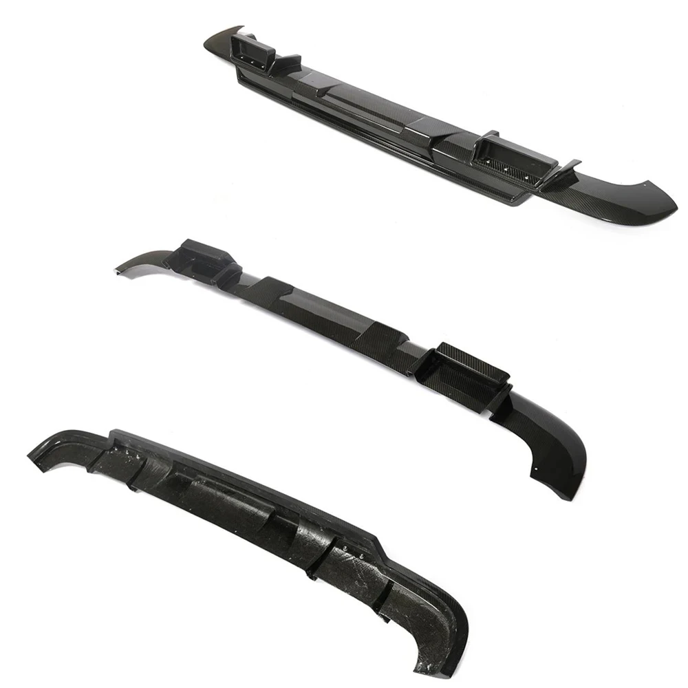 Difusor labios trasero fibra carbono Mercedes V-Class W447 - imagen 5