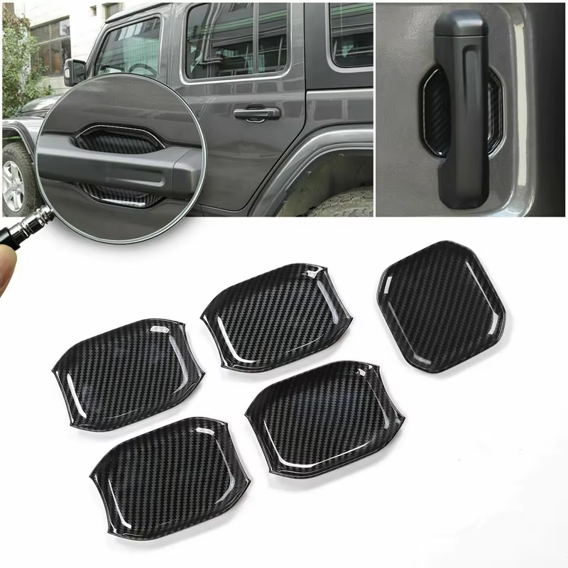 Embellecedor maneta de puerta ABS para Jeep Wrangler JL 4 puertas - imagen 3