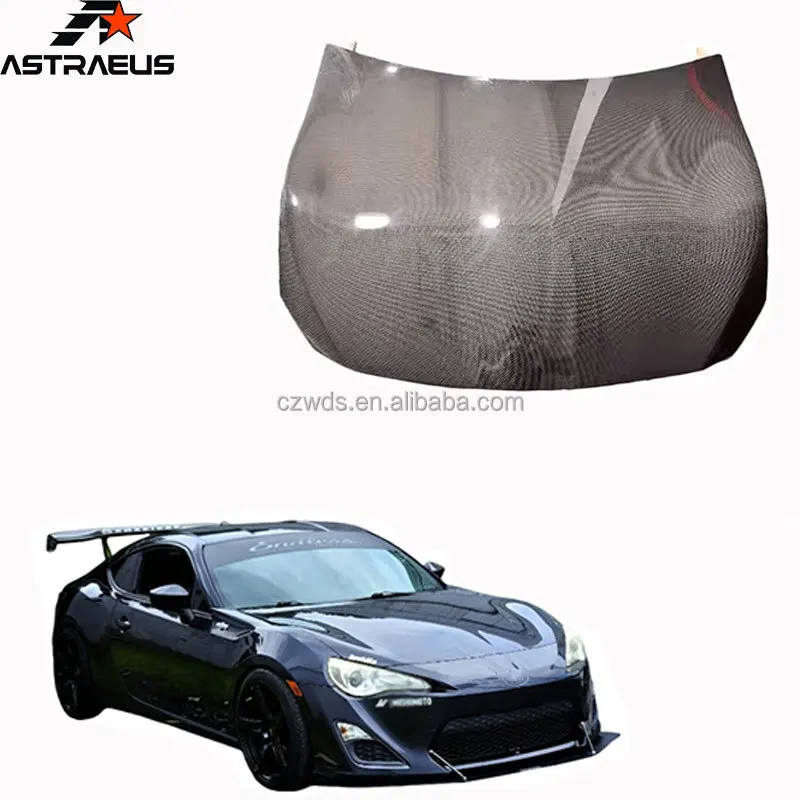 Capó de fibra de carbono estilo OEM para SCION FR-S, GT86 y BRZ
