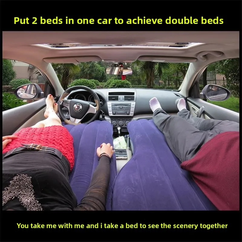 Colchón hinchable para coche SUV/MPV, cama trasera universal - imagen 3