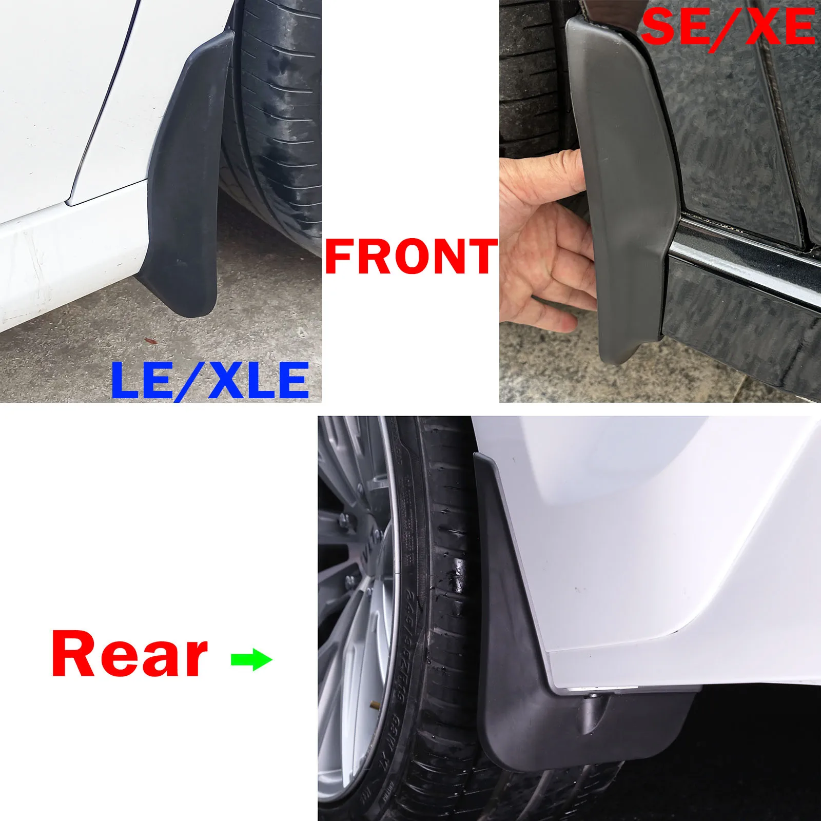 Guardabarros delanteros y traseros Toyota Camry XV80 2024-2025 - imagen 2