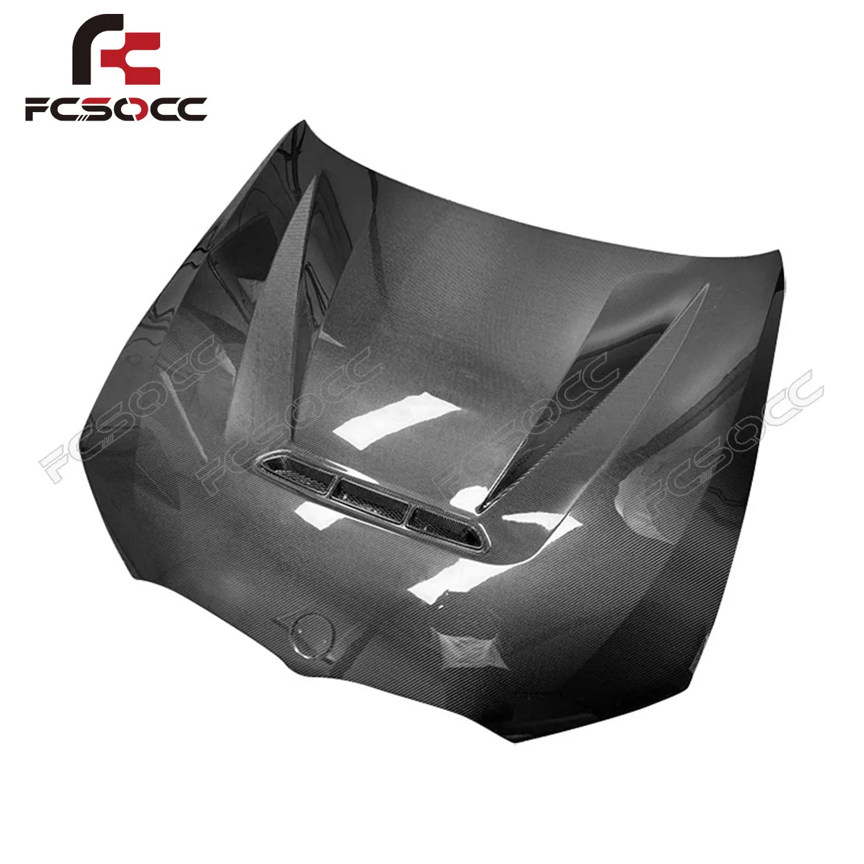 Capó delantero fibra de carbono estilo CS para BMW Serie 3 G20/G28 - imagen 3