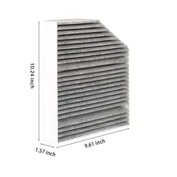 Filtro de cabina para Mercedes Benz W205 A238 C238 W213 C253 X253 W166 C E GLC/E/S M C180 C200d E250 E300 A 2058350147   A 1668300218