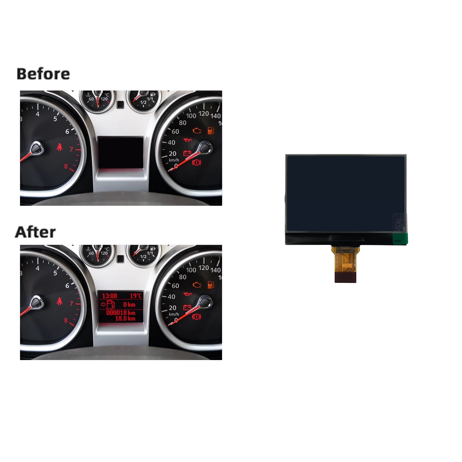 Pantalla LCD reparación píxeles para Ford Focus y Kuga - imagen 2