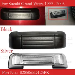 8285065D125PK Manija puerta trasera Suzuki Grand Vitara negro/plateado