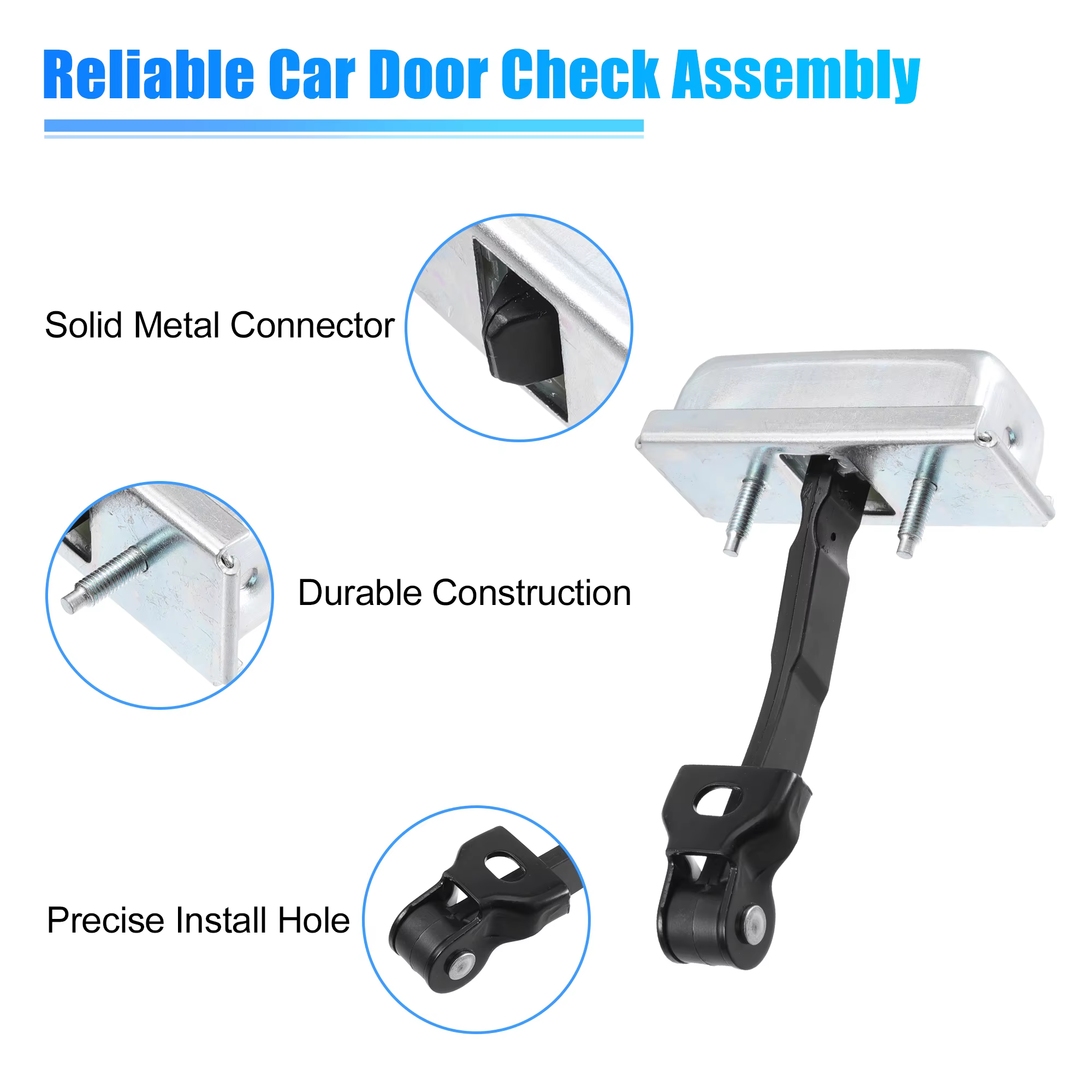X Autohaux 19209020 – Limitador de puerta Chevy Silverado/GMC Sierra - imagen 3