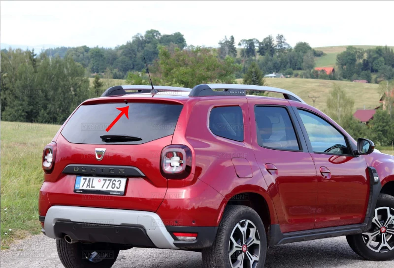 Alerón trasero de techo negro brillante para Dacia Duster 2019 - imagen 2