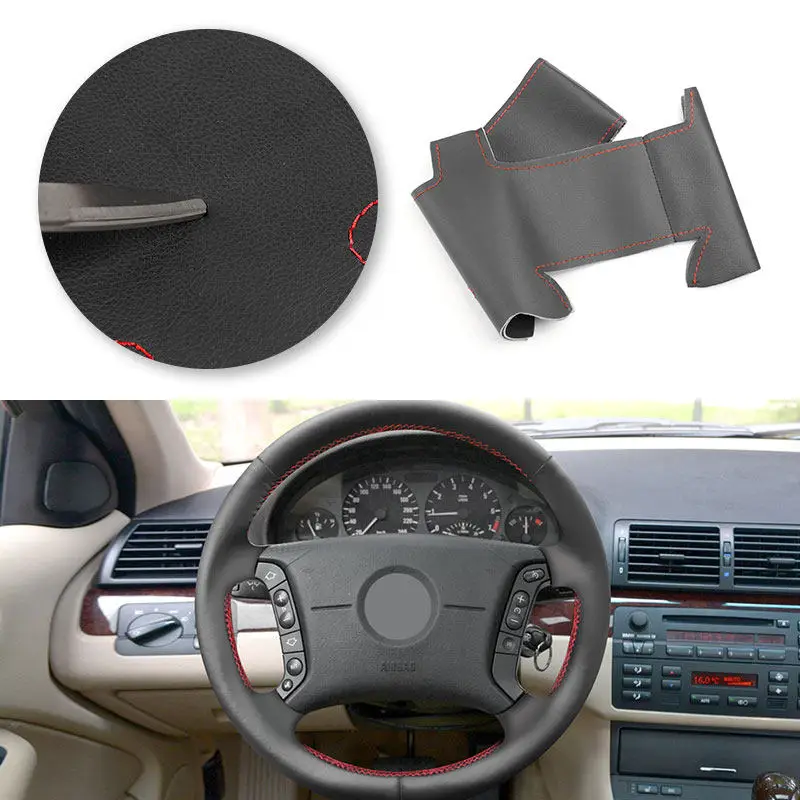 Funda de volante cuero BMW E36 E46 E39 X3 E83 X5 E53