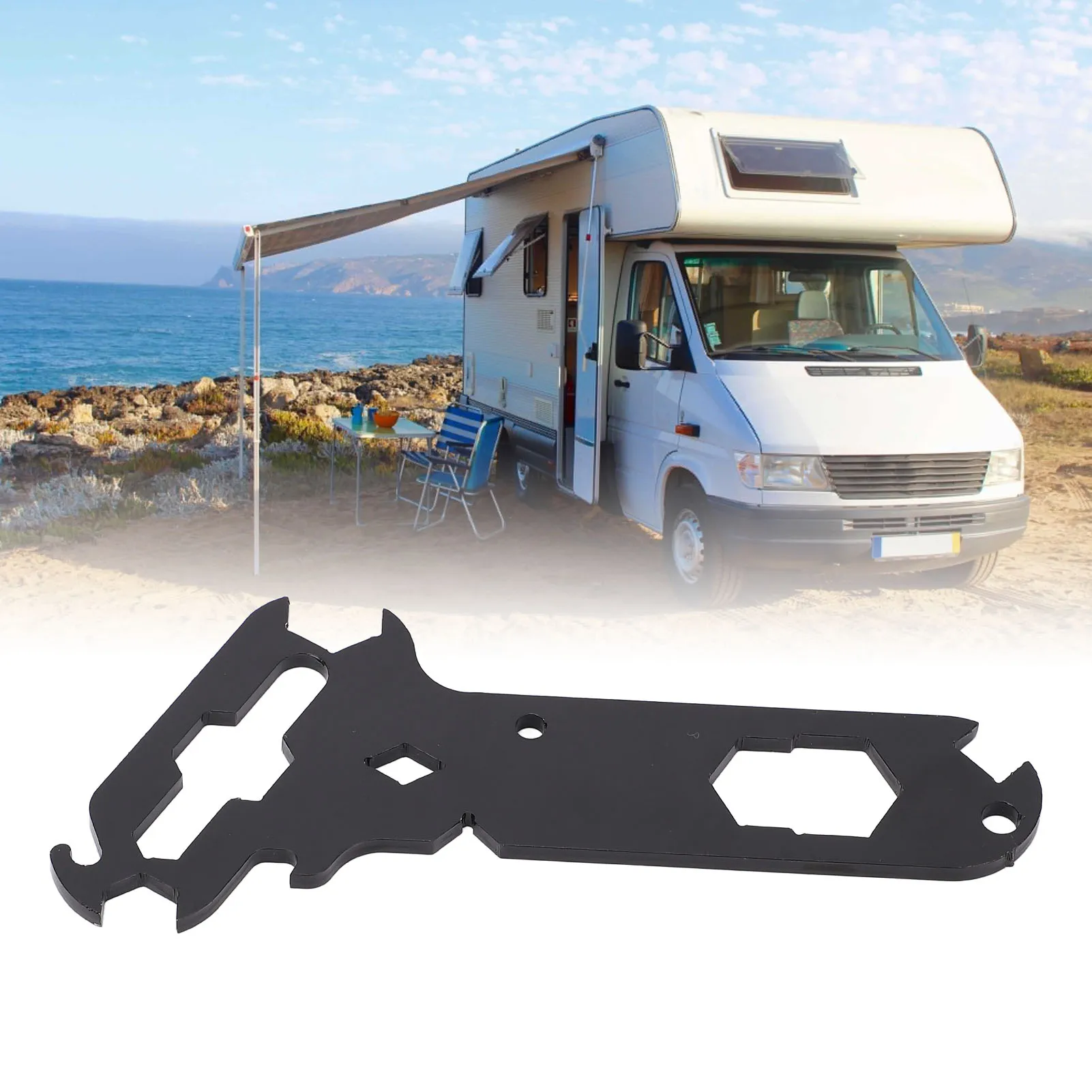 Herramienta multiusos Cr V duradera para coche, RV y barco