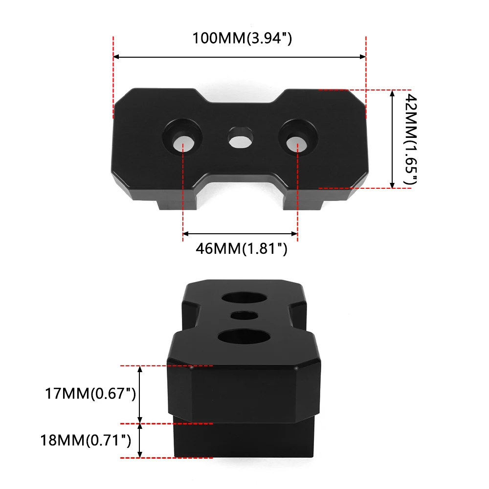 Inserto soporte transmisión aluminio para Audi A4 S4 A5 Q5 B8 - imagen 3