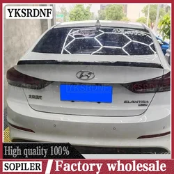 Alerón trasero de ABS imprimado para Hyundai Elantra 2017