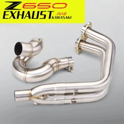 Tubo de enlace de escape para Kawasaki Ninja 650 y Z650 2017-2022