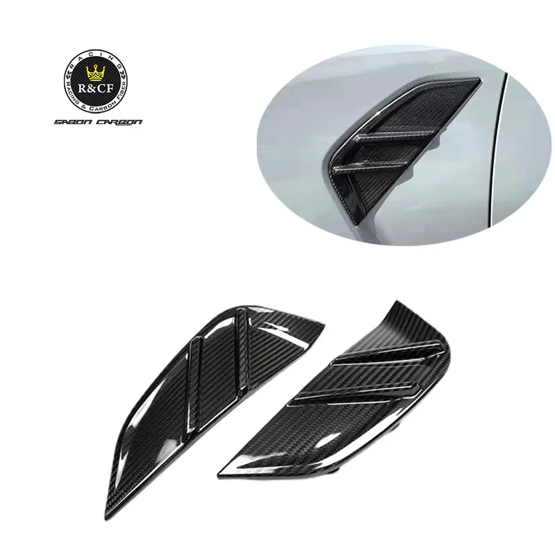 Toma de aire de guardabarros fibra de carbono para BMW M3 M4 G80 G82
