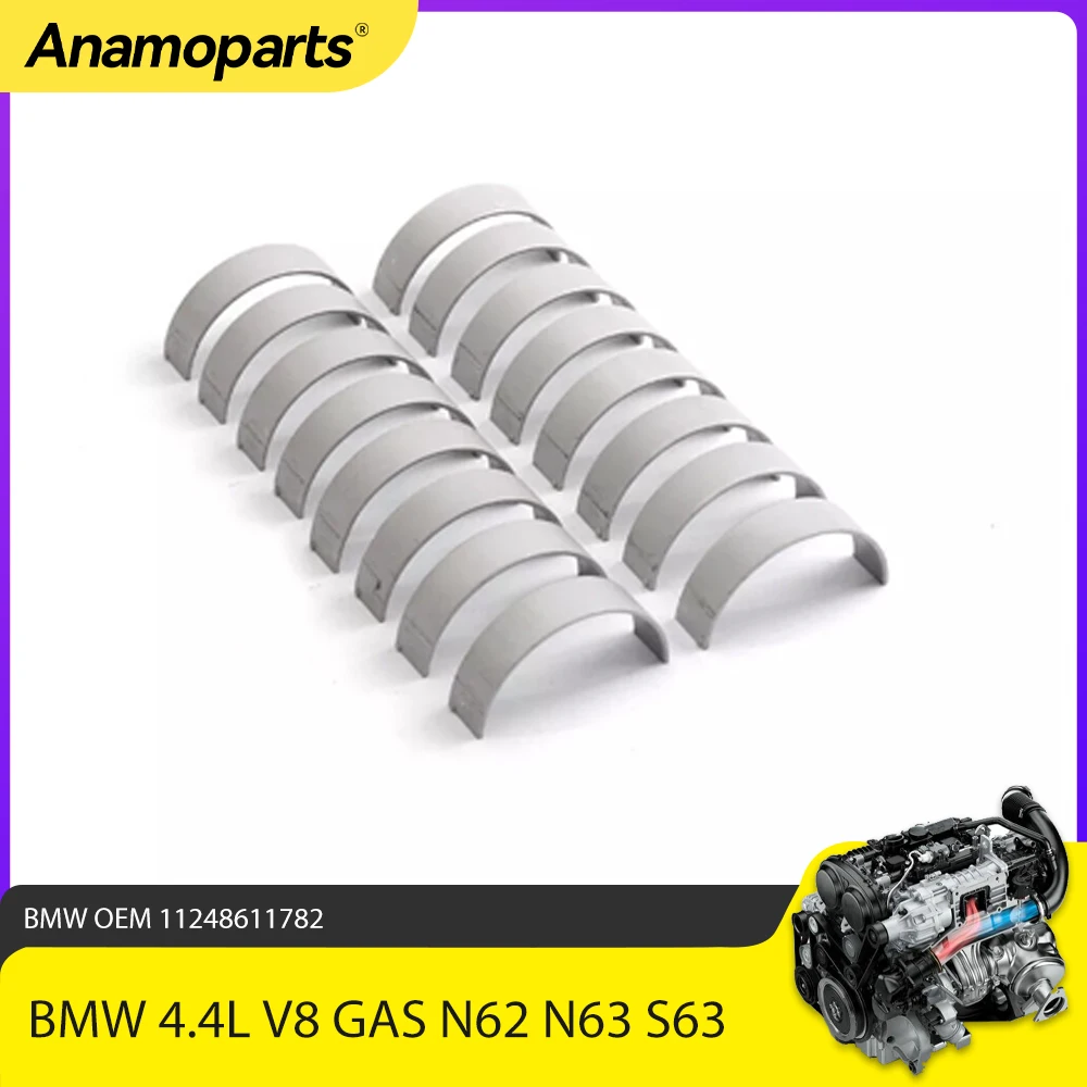 Juego cojinetes de biela BMW V8 N62/N63 para 550i M5 X5 X6
