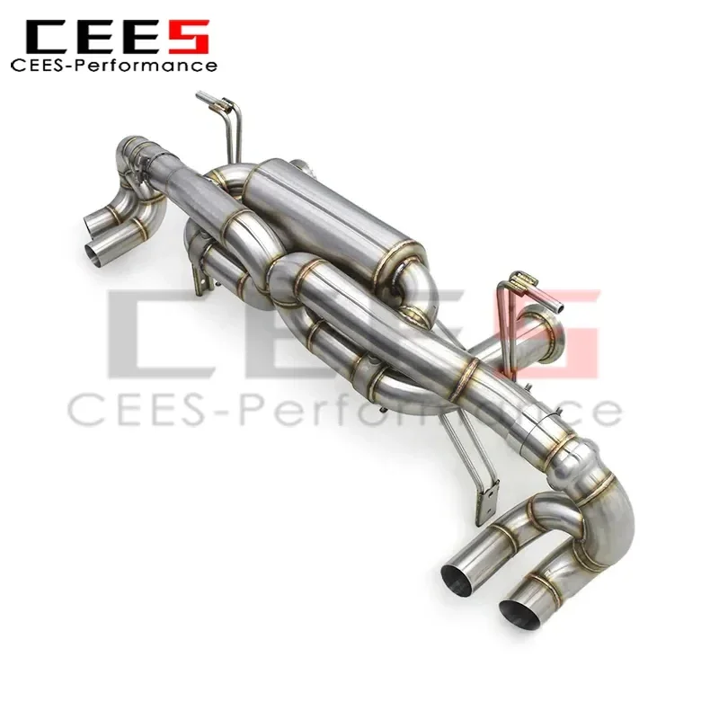 Escape catback CEES con válvula para Lamborghini Gallardo LP560/LP570 - imagen 2