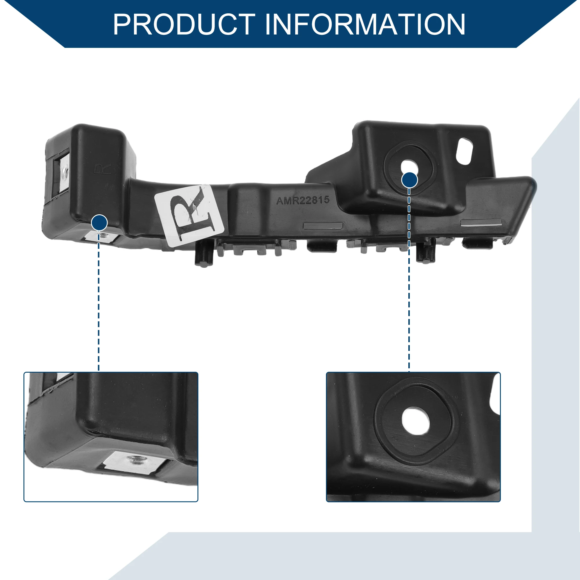 UXCELL Soporte de parachoques delantero derecho para Chevrolet Malibu - imagen 4