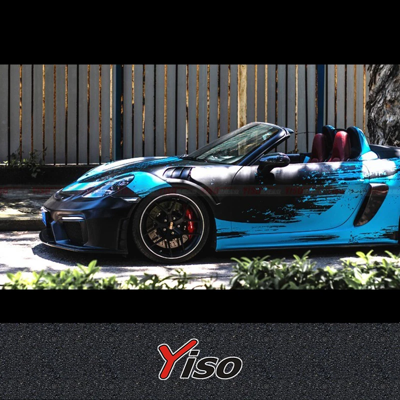 Guardabarros delantero RS de fibra de carbono para Porsche 718 Boxster - imagen 5