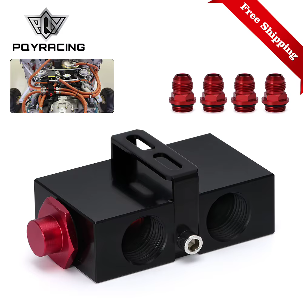 Adaptador sándwich para filtro de aceite con termostato PQY5672BK
