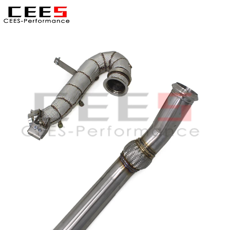 Downpipe + escape catback acero inoxidable Mercedes-Benz AMG GT43 3.0T - imagen 2