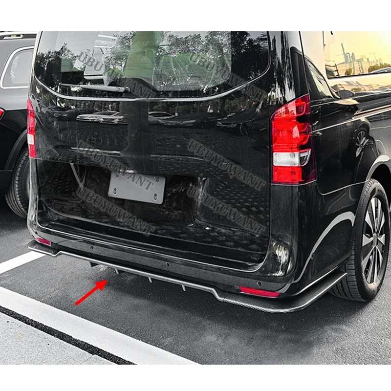 Difusor trasero Mercedes-Benz Vito W447 2016-2023 con labio - imagen 4