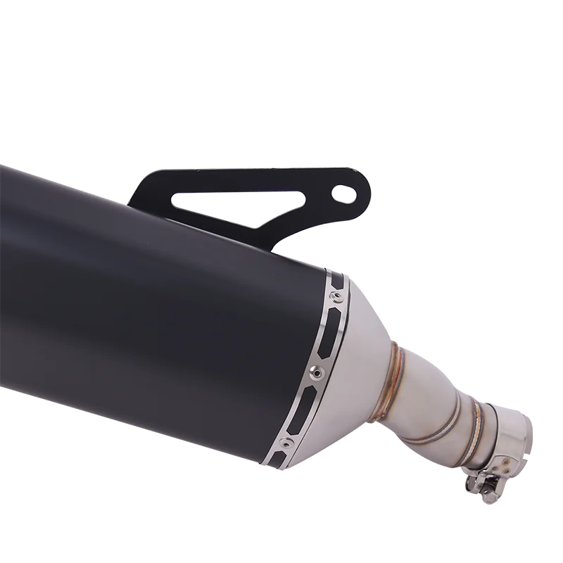 Tubo escape Slip On acero inox CFmoto 450MT IBEX 2024-2025 silenciador DB Killer - imagen 4