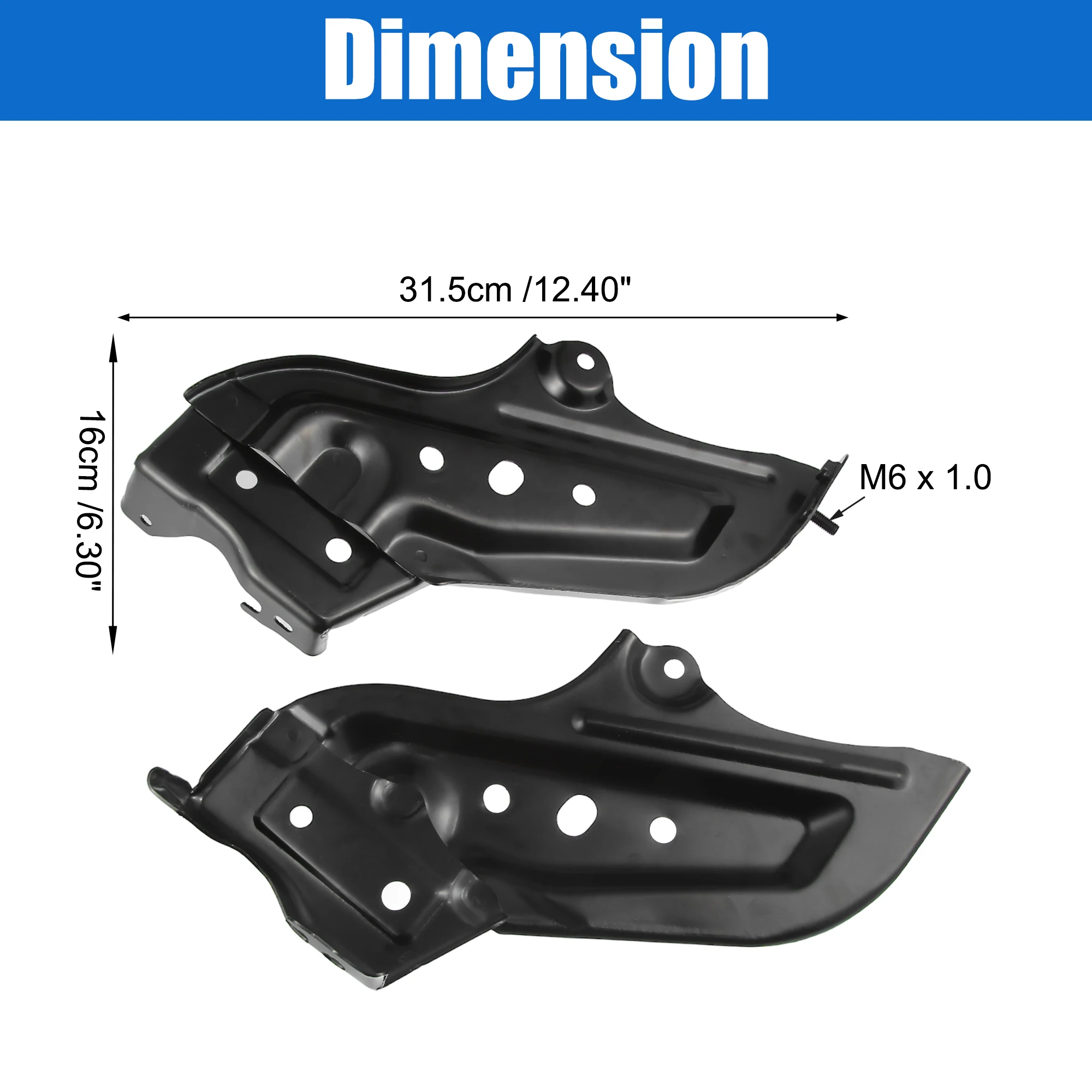 Soporte de montaje parachoques delantero Autohaux Toyota 4Runner - imagen 3