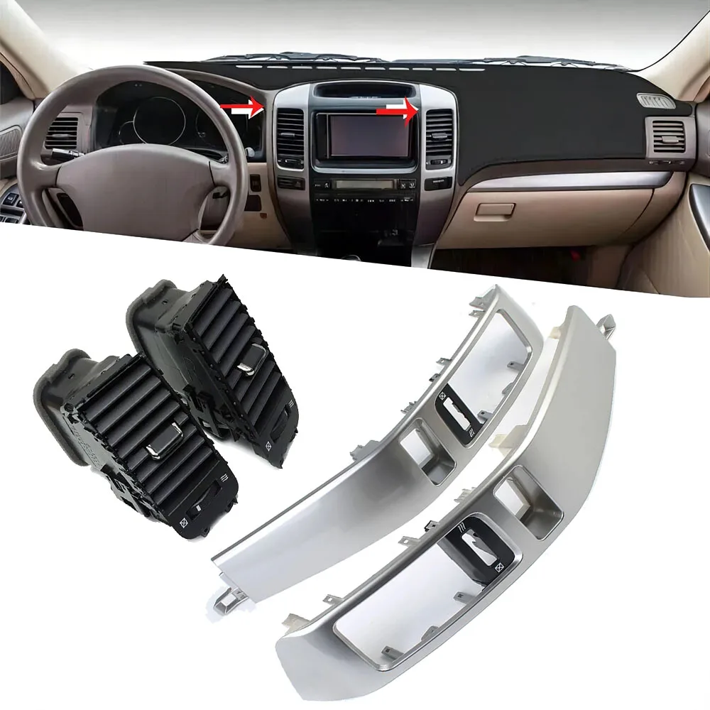 Marco rejilla climatizador Lexus GX470 Toyota Land Cruiser Prado 120