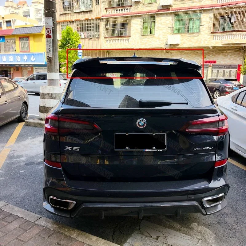 Alerón trasero estilo MP negro brillo para BMW X5 G05 2019-2023 - imagen 3