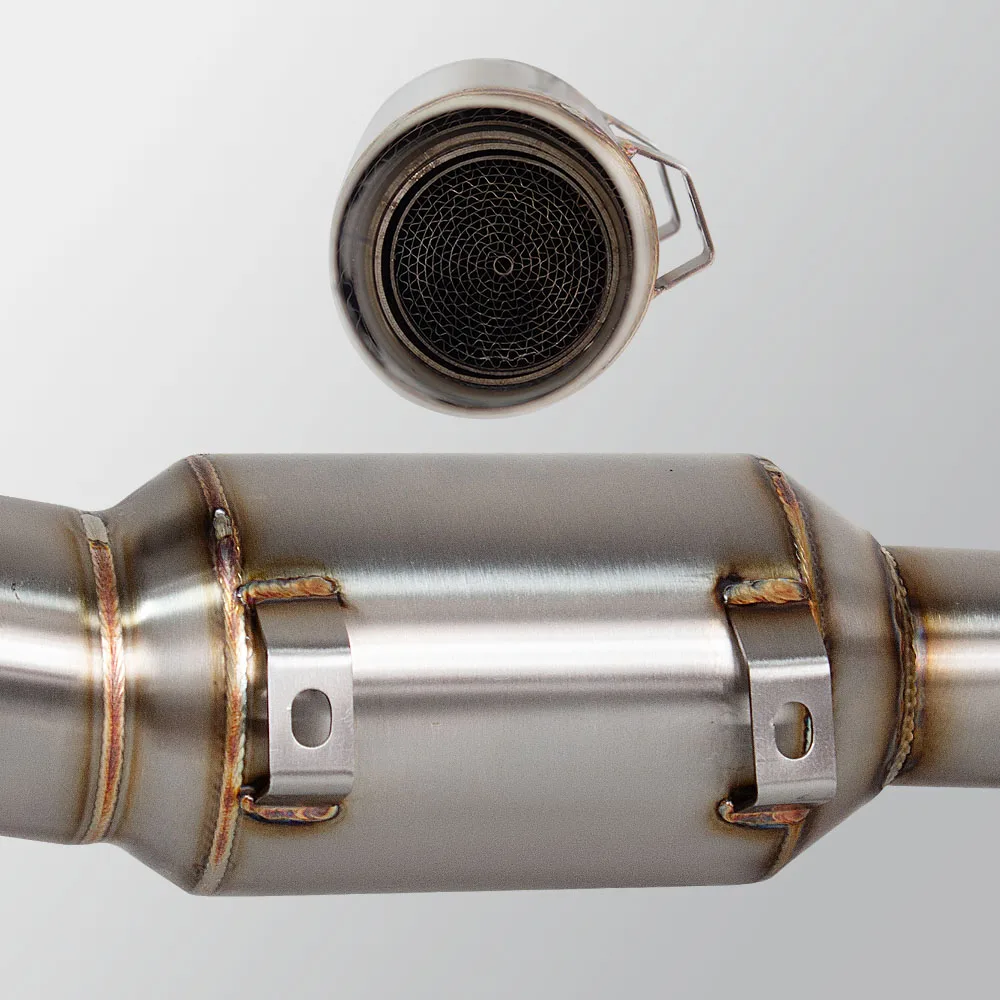 Tubo de escape frontal KOVE 800X Rally Adventure en acero inox - imagen 3