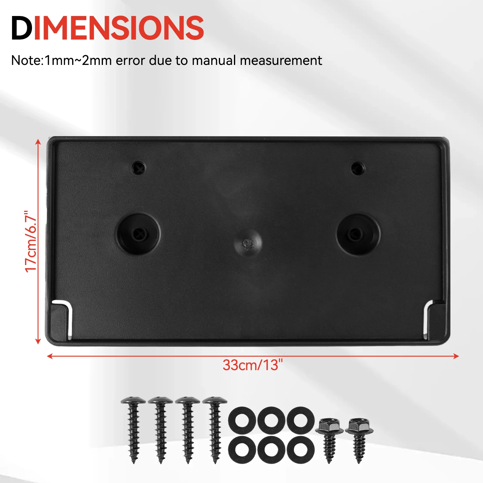 Soporte matrícula delantero 68274215AE – Dodge Ram 1500 - imagen 4