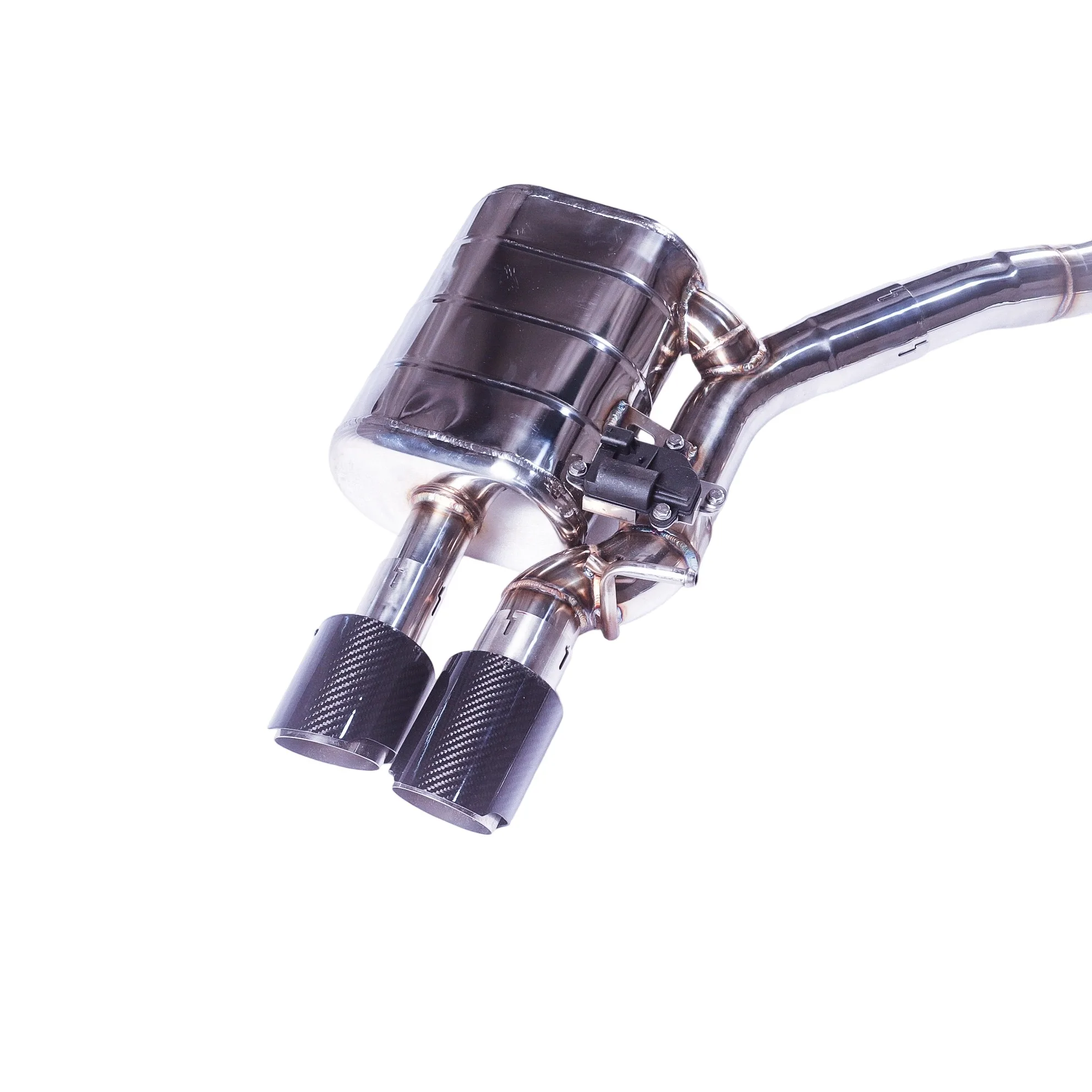 Escape catback GFC quad tip Audi S4 B9 3.0 TFSI acero inoxidable - imagen 4