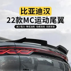 Alerón deportivo ABS fibra de carbono para BYD Han E9 EV 2020-2023
