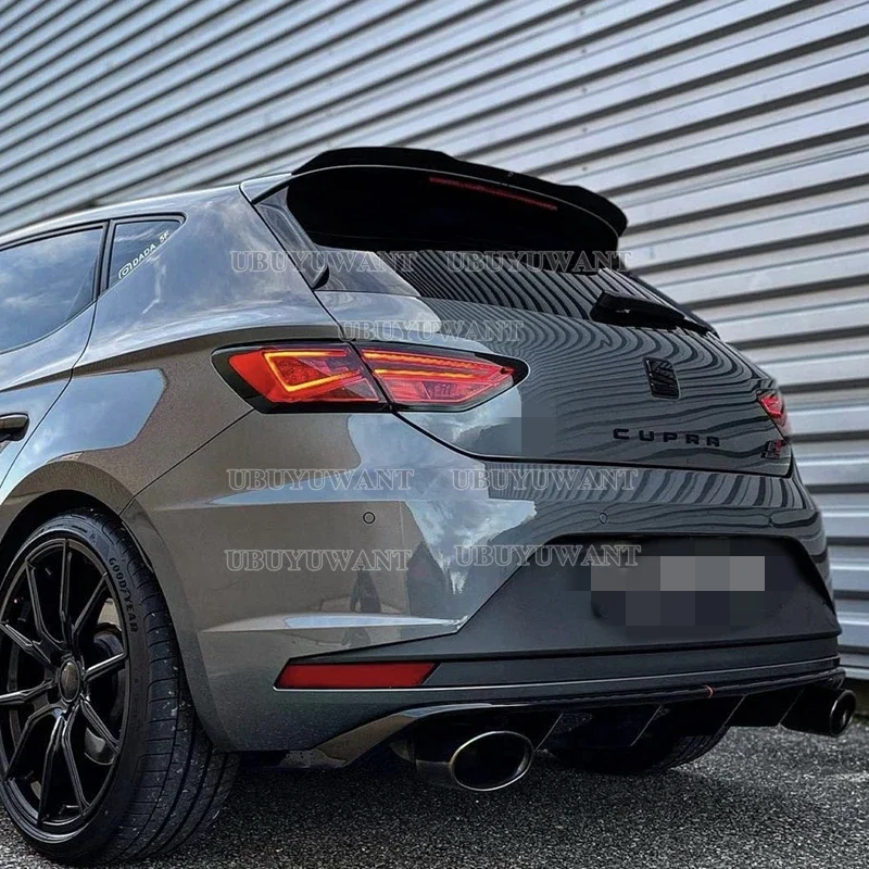 Alerón techo fibra de carbono Seat León Cupra Mk3 2013-2020 - imagen 5