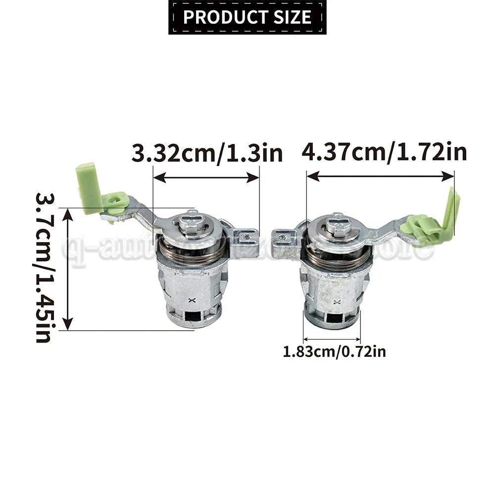 Cilindros de cerradura puerta con llaves Honda Civic 2003-2005 y CR-V - imagen 2