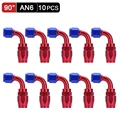 AN6 90 Degree Red
