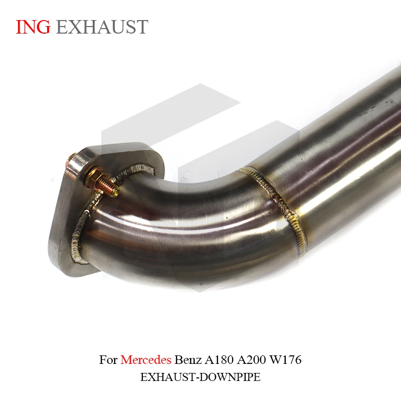 Downpipe ING Mercedes A180 A200 W176 – Escape deportivo sin protección térmica - imagen 2