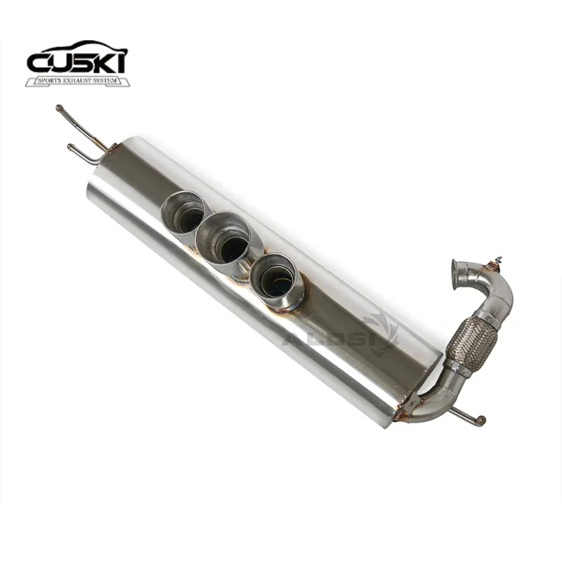 Escape trasero acero inoxidable – Smart Fortwo W453 1.0/0.9T (2015-2021) - imagen 2