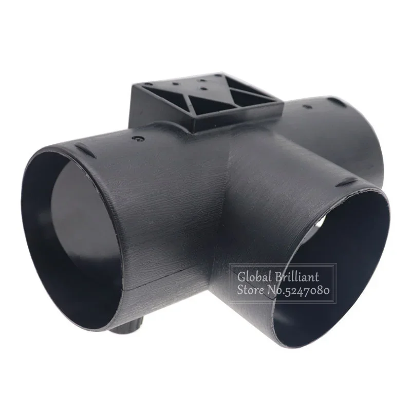 Conector de Escape en T 75mm con Válvula Reguladora para Calentador Webasto - imagen 3