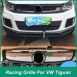 Rejilla parachoques delantero carbono negro VW Tiguan 2013-2017