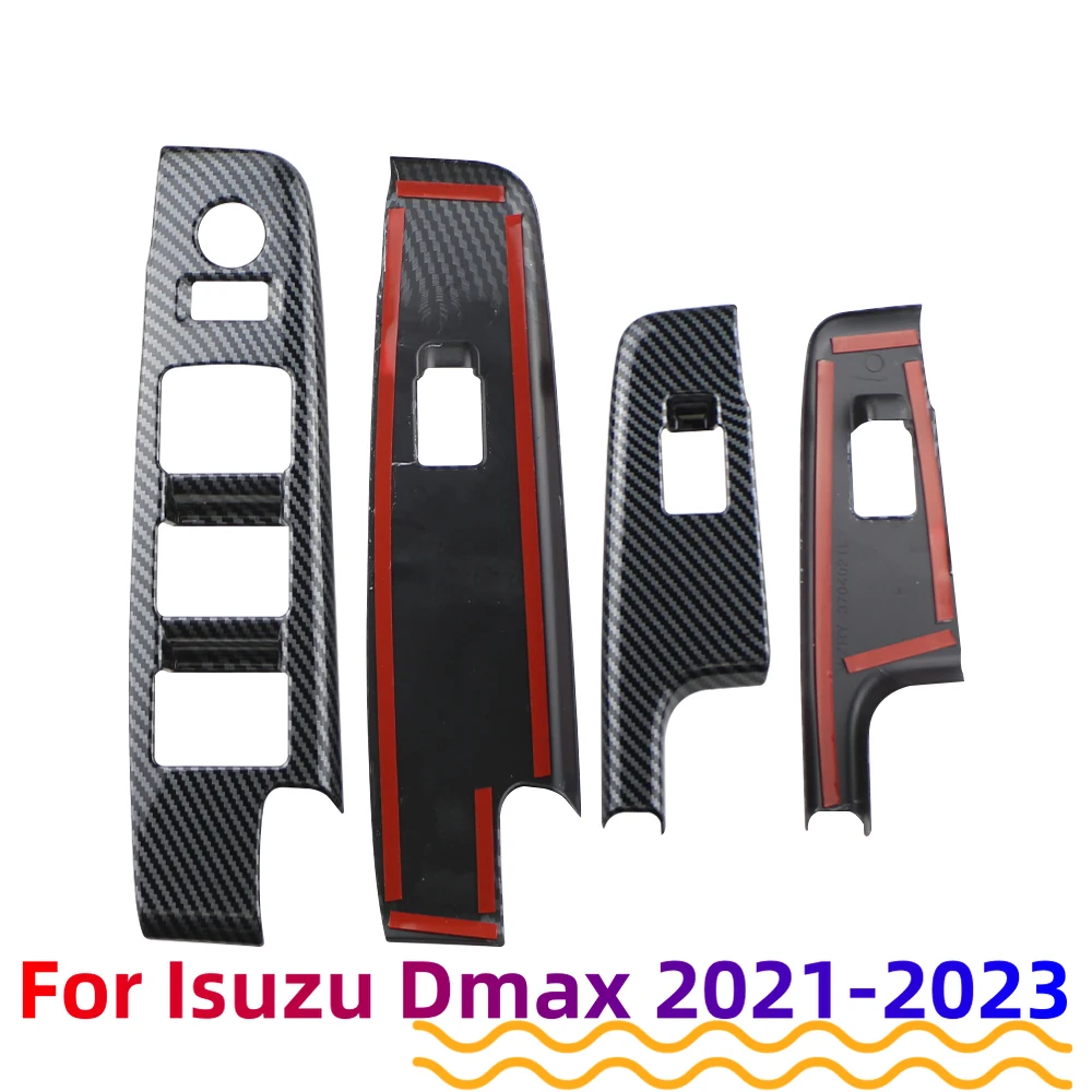 Embellecedor de interruptor elevalunas para Isuzu D-Max 2021-2023 - imagen 4