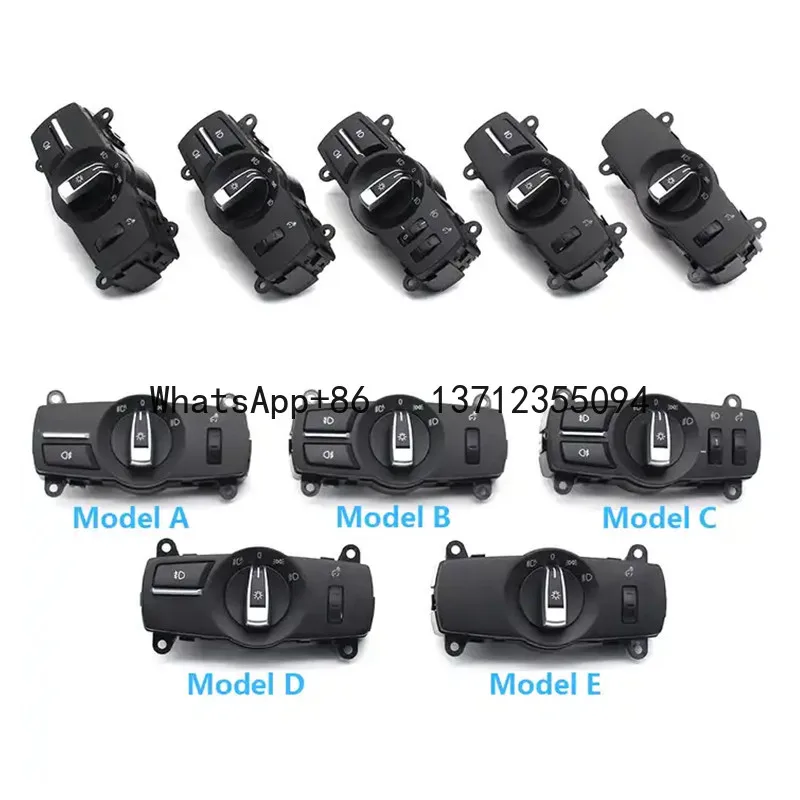 Conmutador faros BMW 61319192744 5 6 7 X3 X4 F10 F11 F07 F06 F01 F25 F26