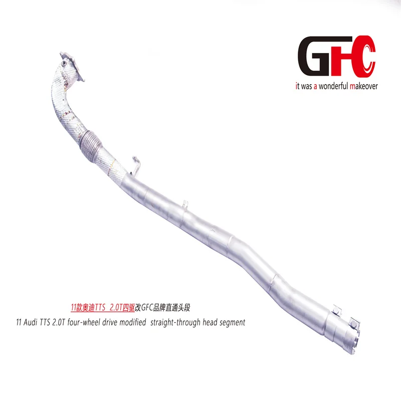 GFC escape catback de acero inoxidable para Audi TT 2.0T 4WD - imagen 3